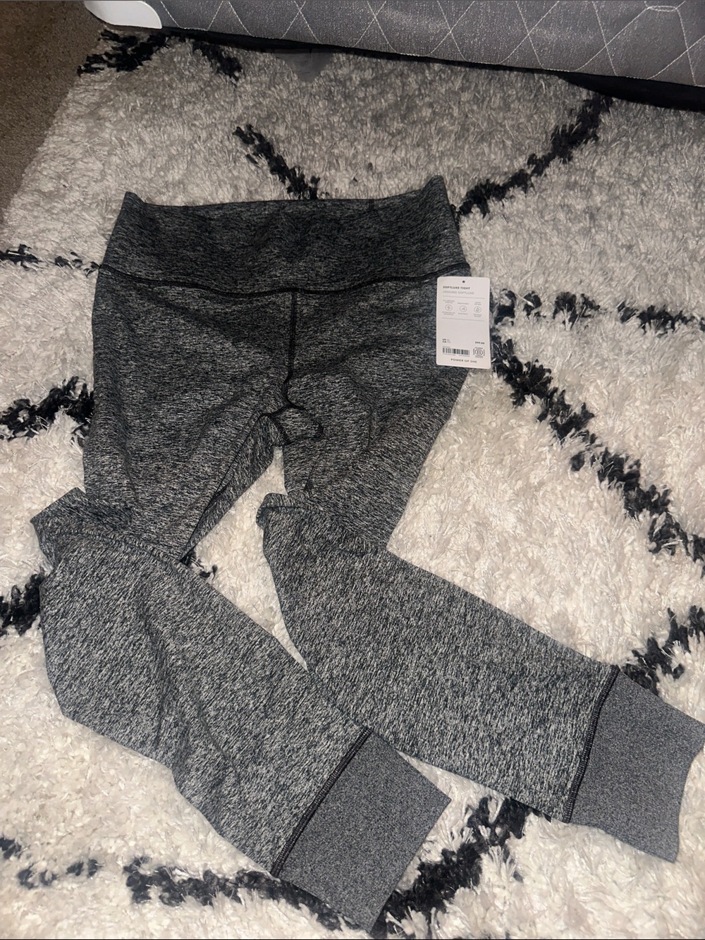 Women’s Athleta pants Gray Active Leggings - Stretch Performance Bottoms sz XL